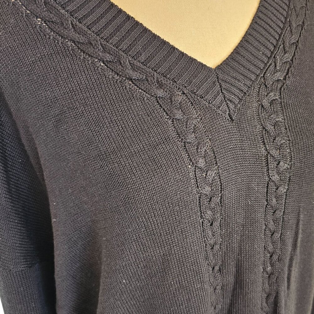 Buttercloth NWT Ageless Elegance Cable Knit Style Wool Blend Sweater Sz S - Picture 2 of 10